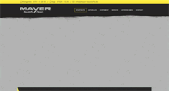 Desktop Screenshot of baustoffe-mayer.de